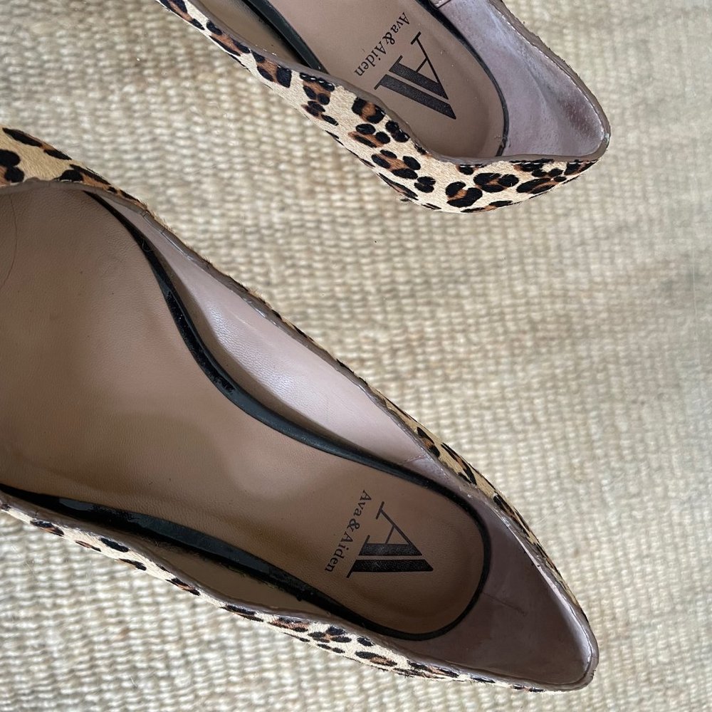 Leaopard Calf Pumps - image 3